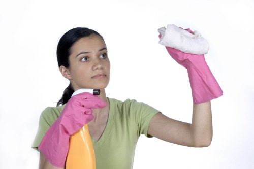 Emergency response and safety procedure during cleaning work